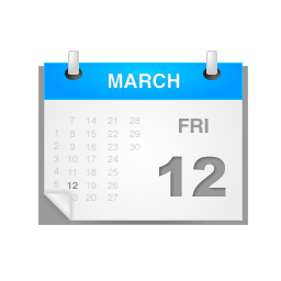 test calendar banner