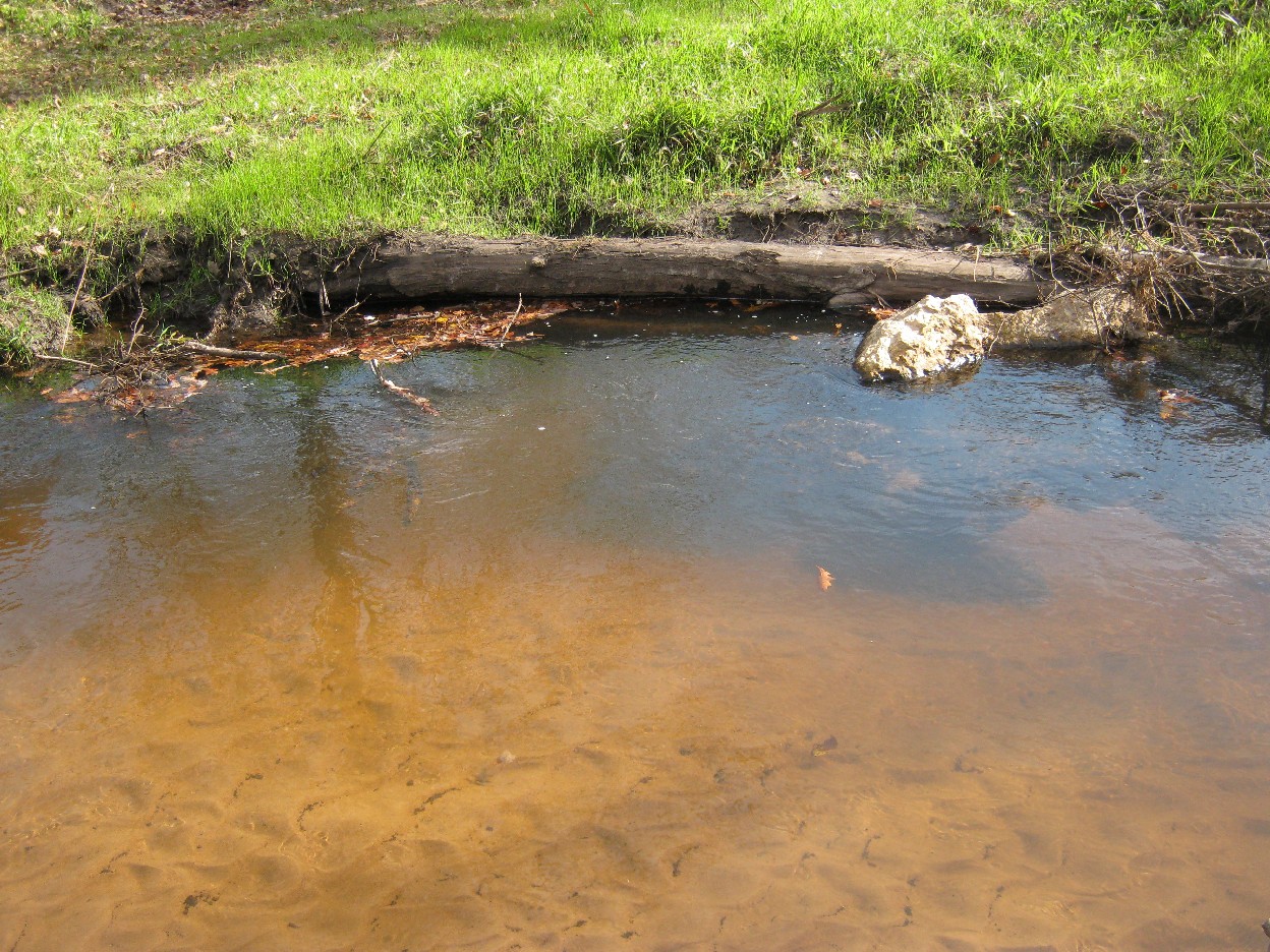 Log & boulders example