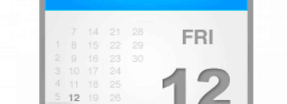 test calendar banner