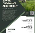 Zoning Amendment Area Meetings Flyer
