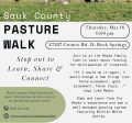 May 16, Repka FarmPasture Walk Event Flyer