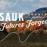 Sauk County Futures Forged Heading