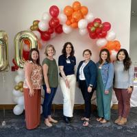 The Sauk County Nurse-Family Partnership Nurses at the 10th Anniversary Celebration for the program.