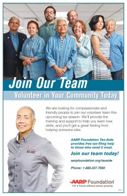 Join the AARP Volunteer Team