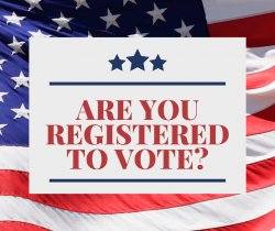 Are you registered to vote?