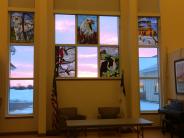 Sunrise in Community Room