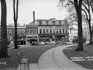 Baraboo: The Warren Hotel, built in 1884, and located on the corner of Oak & 46` Av., was the largest in Baraboo with 58 rooms. 