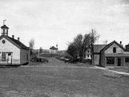Merrimac: The village, depicted here around 1907, owes it existence to the ferry crossings established here beginning in the mid