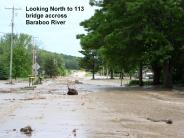 Clark Creek Road Damage