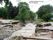 Clark Creek Road Damage