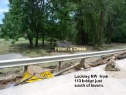 Clark Creek Road Damage