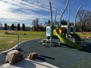 Photo of colorful playground