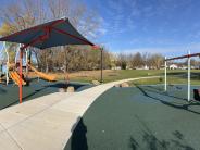 Photo of colorful playground