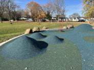 Bluffview County Park accessible play ground 