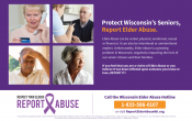 Protect Wisconsin's Seniors, Report Elder Abuse 1-833-586-0107