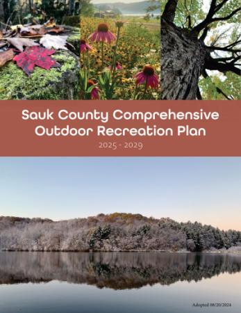 Sauk County Comprehensive Outdoor Recreation Plan 2025-2029 Plan Cover