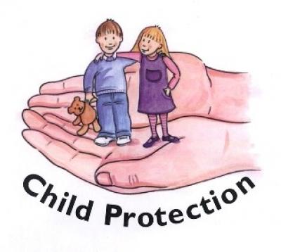 Child Protection, children with teddy bear cupped in a pair of hands
