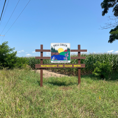 Dell Creek Watershed Sign