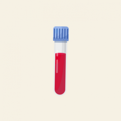 Blood test 