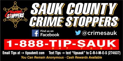 Sauk County Crime Stoppers logo