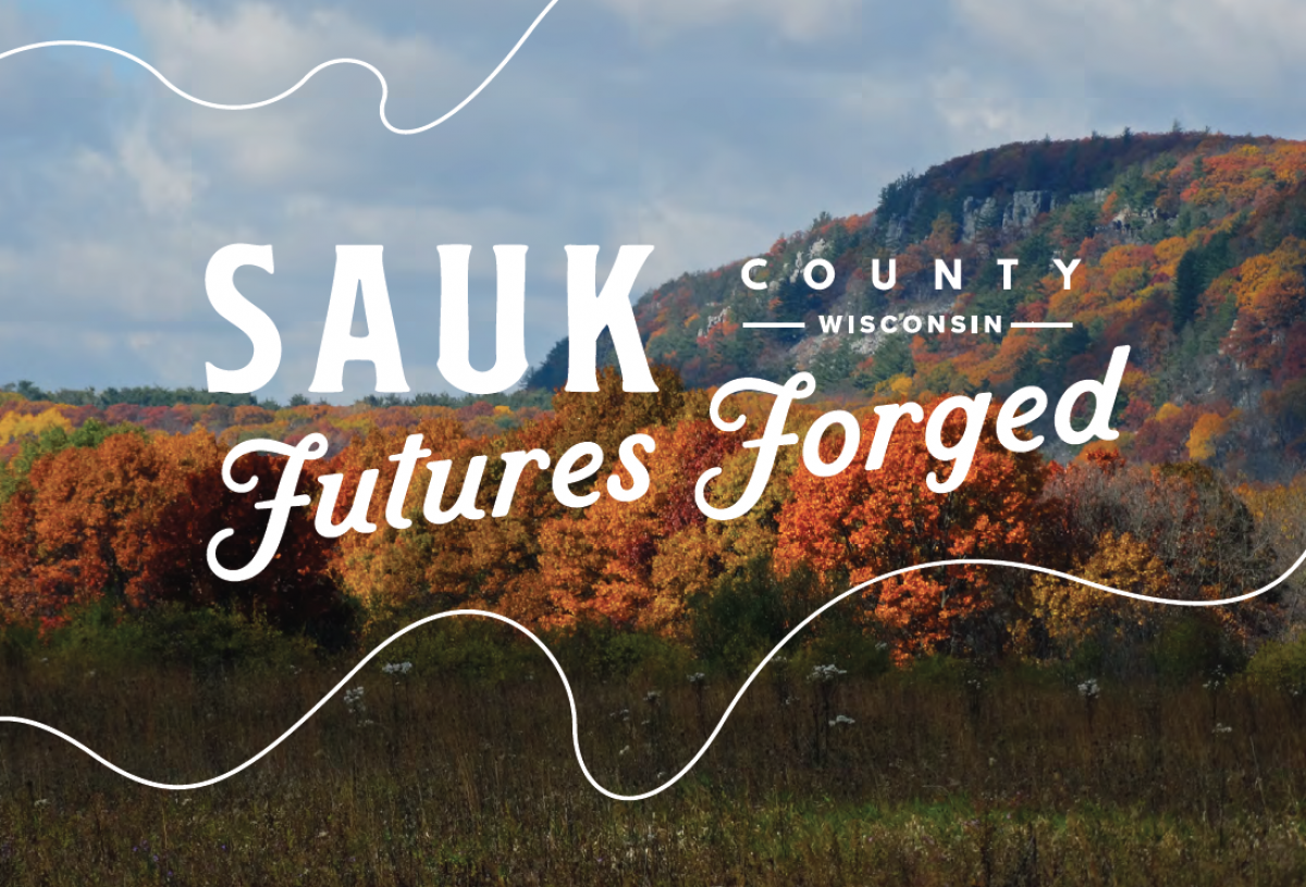 Sauk County Futures Forged Heading