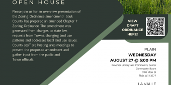 Zoning Amendment Area Meetings Flyer