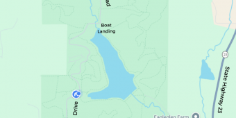 County Highway GG closure Map of White Mound County Park, marking County Highway GG closed on 5/20 and 5/21