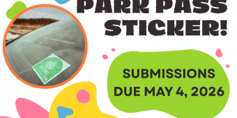 Design our 2027 park pass sticker event with submissions due on May 4, 2026
